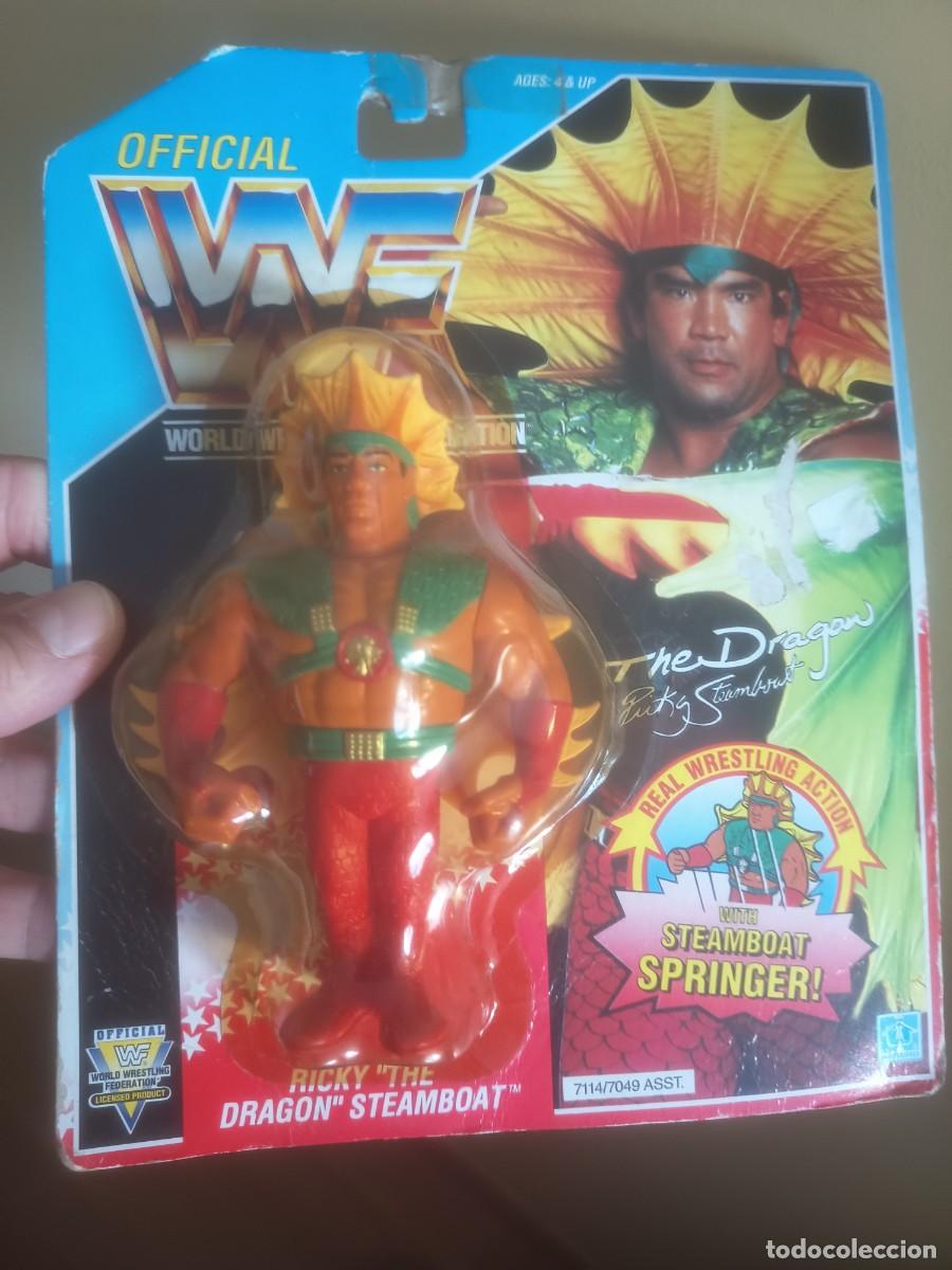 Figures and Dolls Pressing Catch: WWF, RICKY THE DRAGON STEAMBOAT