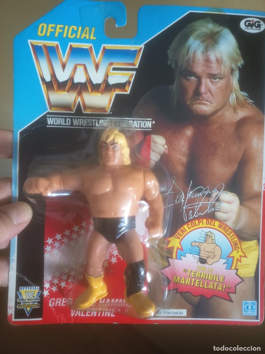 Figuras e Bonecos Pressing Catch: WWF, GREG THE HAMMER VALENTINE,( ORIGINAL )