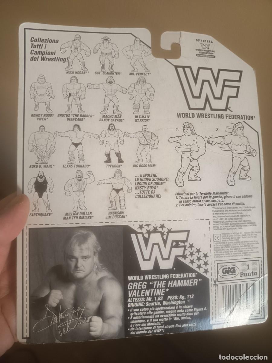 Figuras y mu&ntilde;ecos Pressing Catch: WWF, GREG THE HAMMER VALENTINE,( ORIGINAL ) - Foto 2