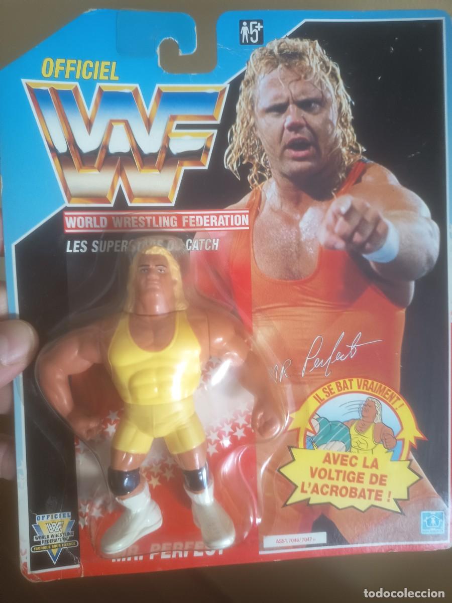 Figuren von Pressing Catch: WWF, MR. PERFECT,( HASBRO ORIGINAL)