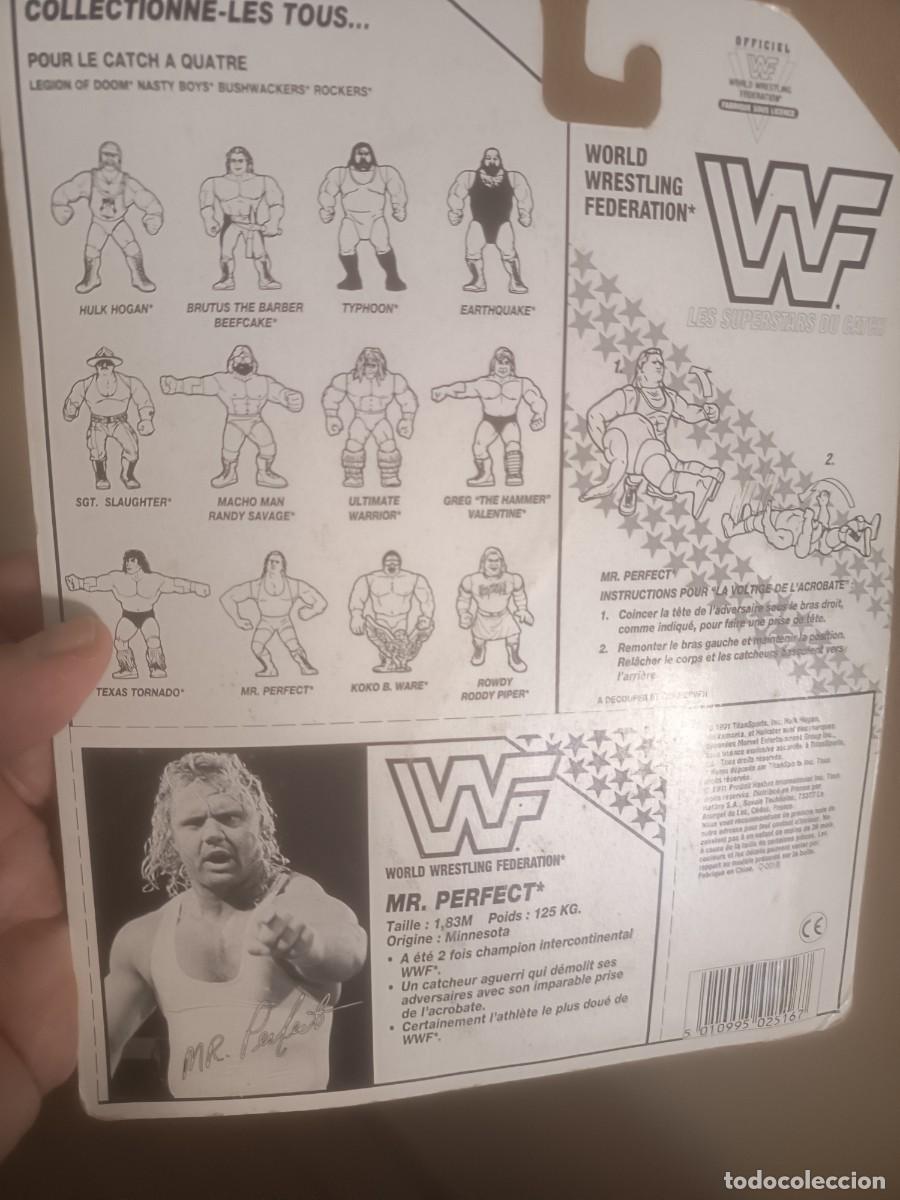 Figuras y mu&ntilde;ecos Pressing Catch: WWF, MR. PERFECT,( HASBRO ORIGINAL) - Foto 2