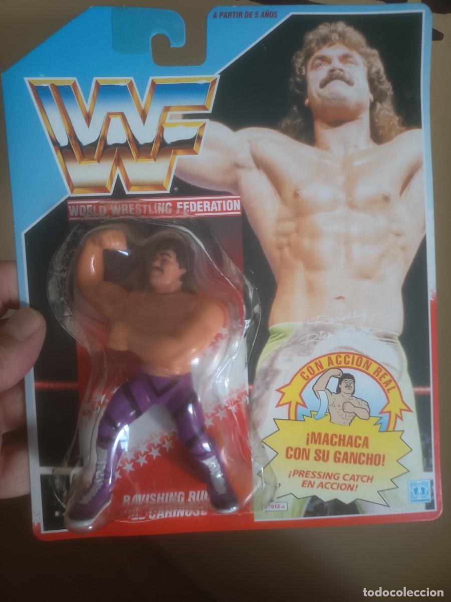 Figures and Dolls Pressing Catch: WWF, RAVISHING RUDE,( EL CARI&Ntilde;OSO),ORIGINAL!