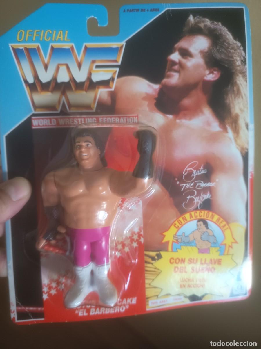 Figuras y mu&ntilde;ecos Pressing Catch: WWF, EL BARBERO,( BRUTUS BEEFCAKE)