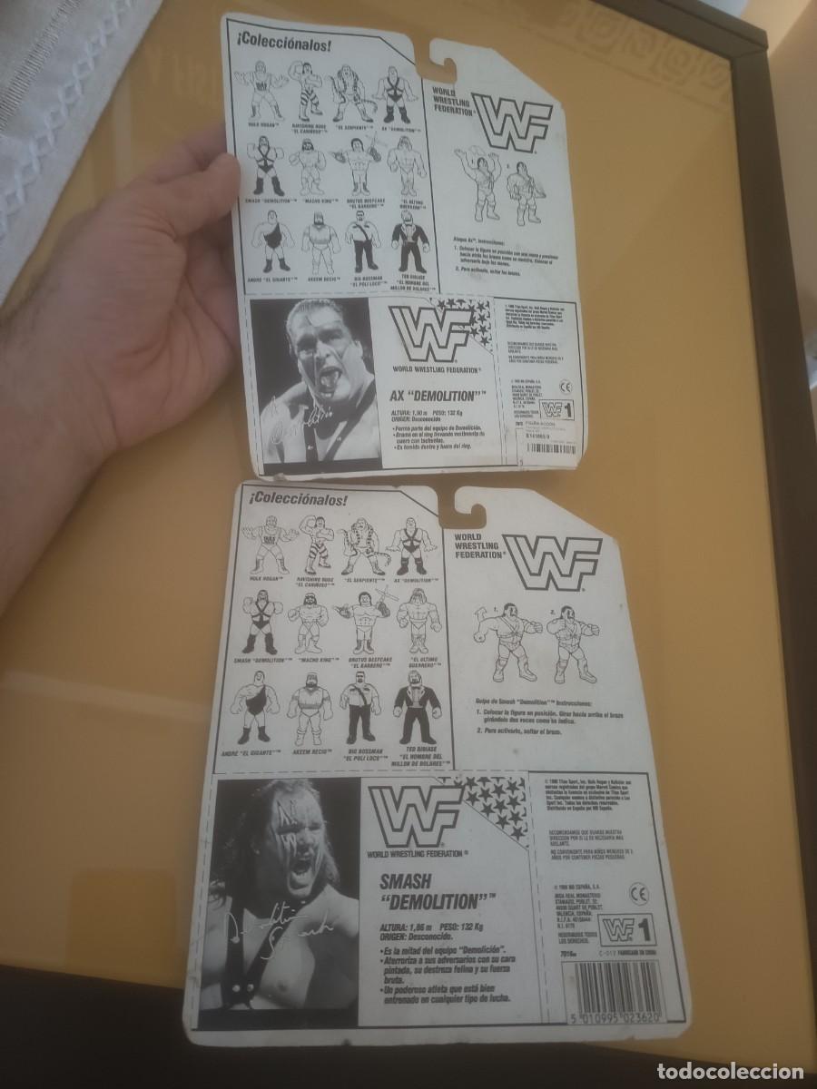 Figuras y mu&ntilde;ecos Pressing Catch: WWF, DEMOLITION,( SMASH- AX), ORIGINALES - Foto 2