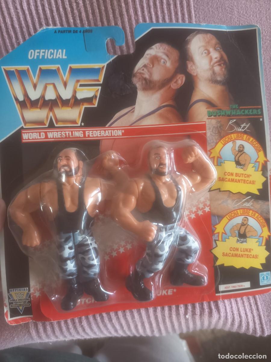 Figuras y mu&ntilde;ecos Pressing Catch: WWF HASBRO BUTCH & LUKE,( SACAMANTECAS)