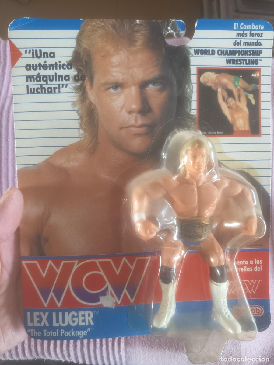 Figuras y mu&ntilde;ecos Pressing Catch: WWF LEX LUGER,( GALOOB)