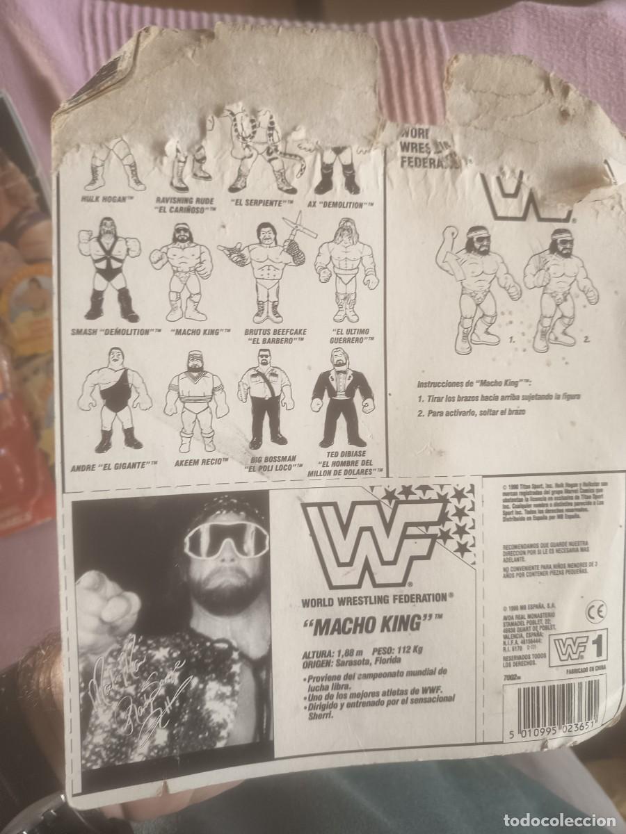 Figuras y mu&ntilde;ecos Pressing Catch: WWF MACHO KING,( HASBRO) - Foto 2