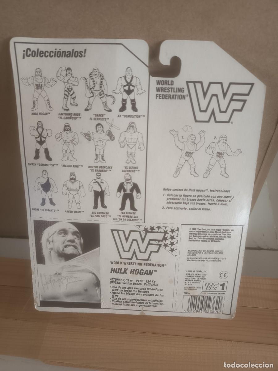 Figuras y mu&ntilde;ecos Pressing Catch: WWF HULK HOGAN,( HASBRO) - Foto 2