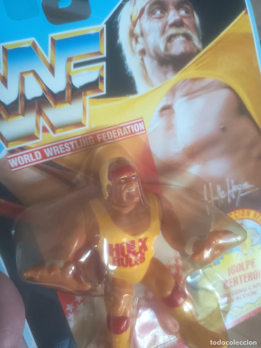 Figuras y mu&ntilde;ecos Pressing Catch: WWF HULK HOGAN,( HASBRO) - Foto 3