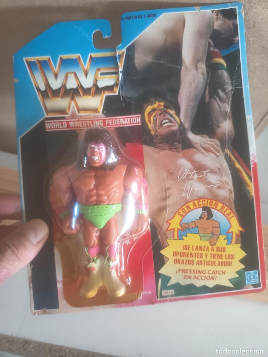 Figuras y mu&ntilde;ecos Pressing Catch: WWF EL ULTIMO GUERRERO,( HASBRO) - Foto 1
