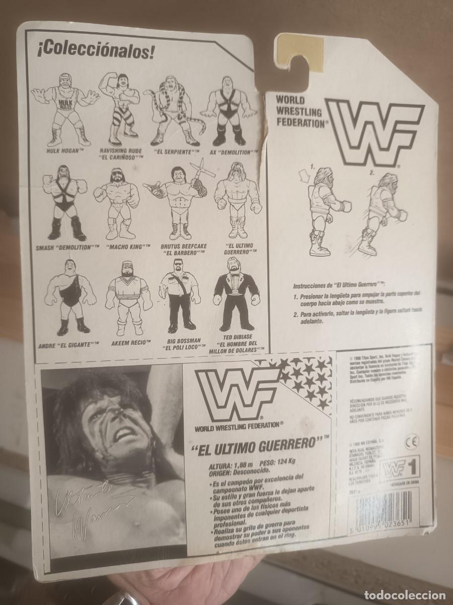 Figuras y mu&ntilde;ecos Pressing Catch: WWF EL ULTIMO GUERRERO,( HASBRO) - Foto 2