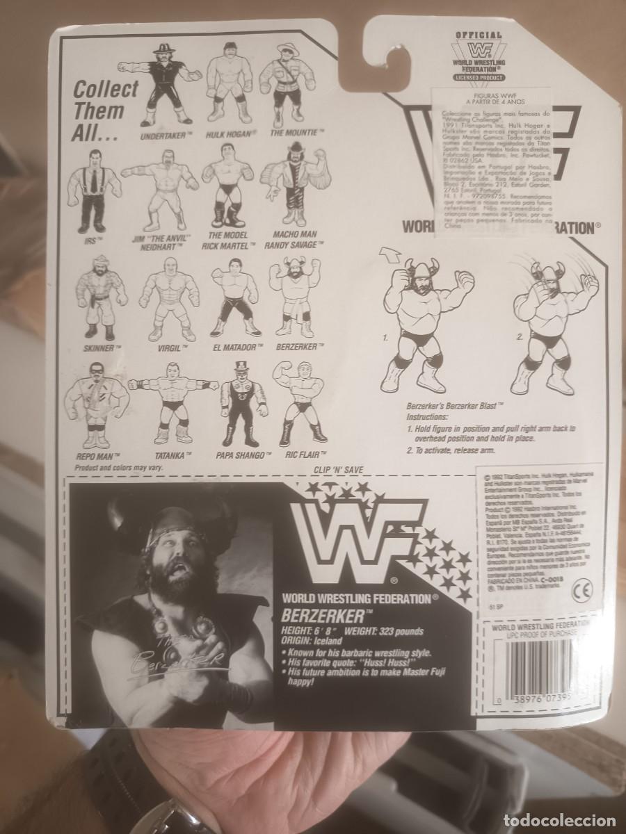 Figuras y mu&ntilde;ecos Pressing Catch: WWF EL VIKINGO,( BERZERKER) - Foto 2
