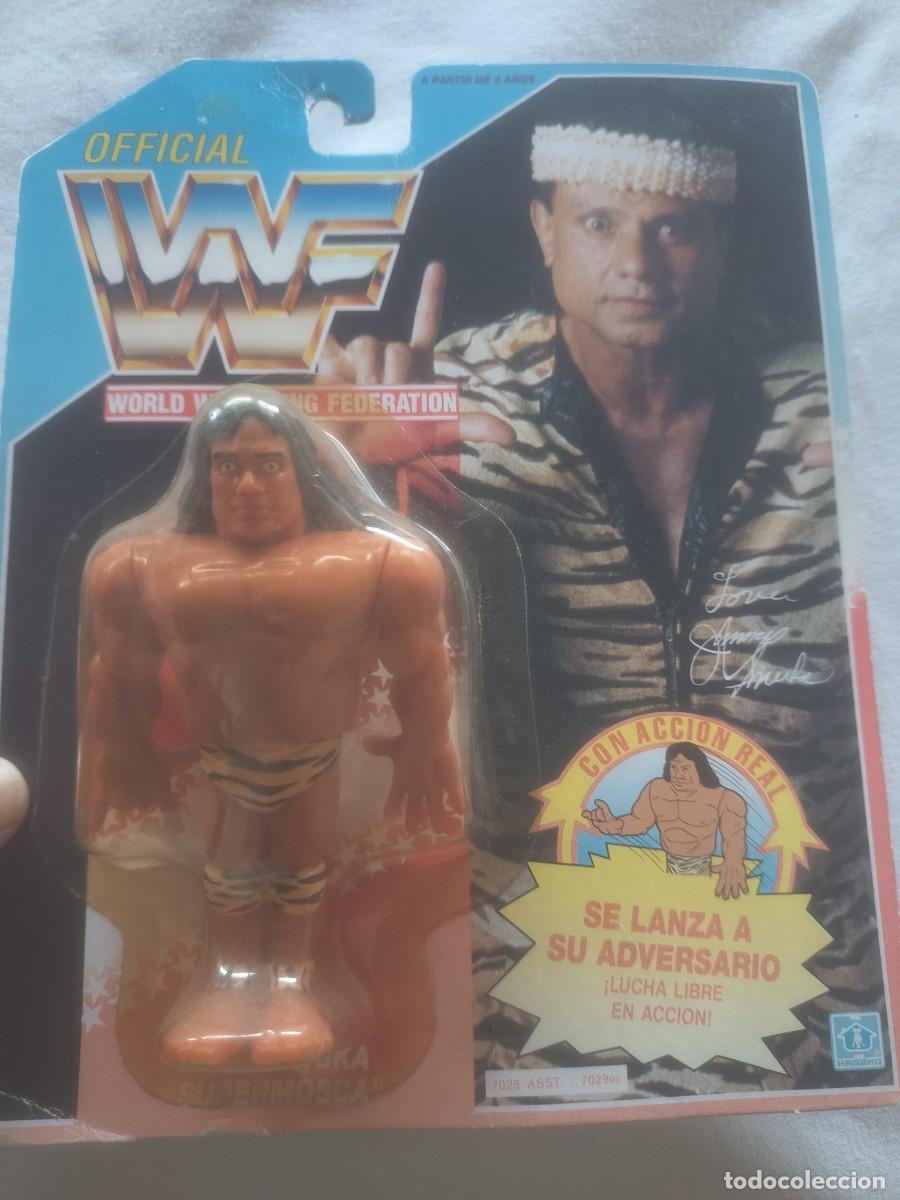 Figuras y mu&ntilde;ecos Pressing Catch: WWF JIMMY SNUKA,( Hasbro) - Foto 1