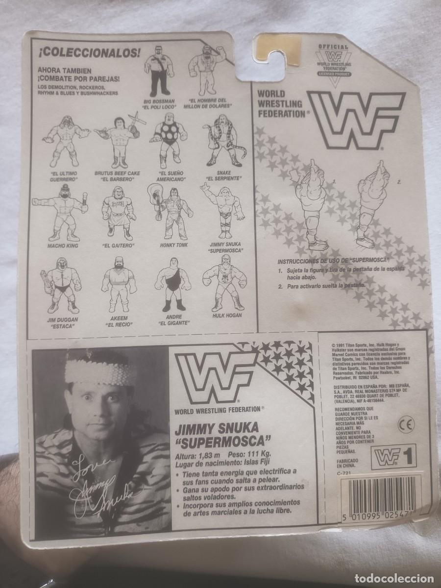 Figuras y mu&ntilde;ecos Pressing Catch: WWF JIMMY SNUKA,( Hasbro) - Foto 2