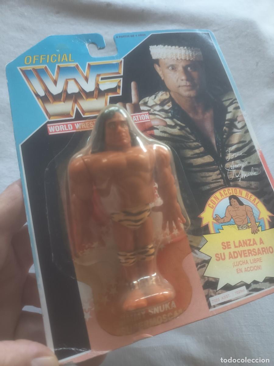 Figuras y mu&ntilde;ecos Pressing Catch: WWF JIMMY SNUKA,( Hasbro) - Foto 3