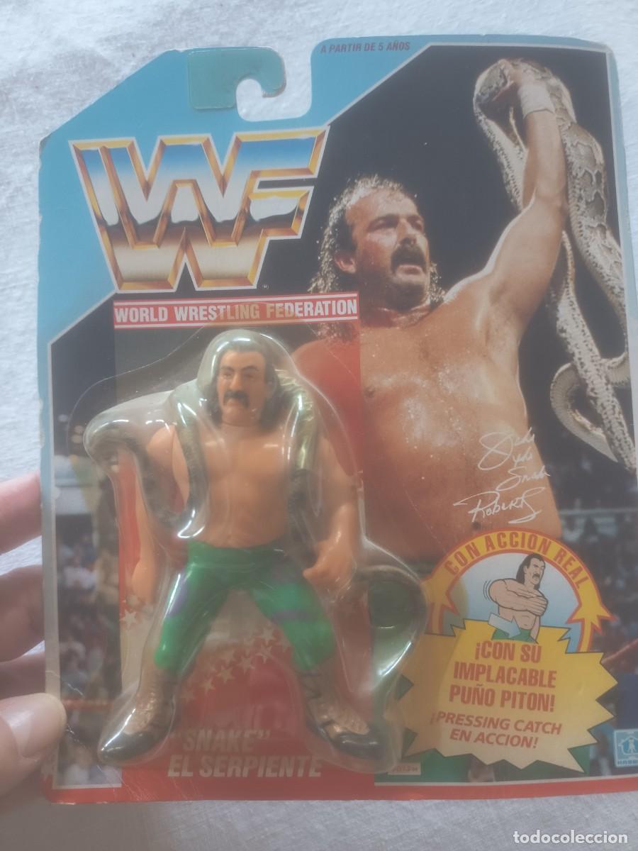 Figuras y mu&ntilde;ecos Pressing Catch: WWF SNAKE, EL SERPIENTE( HASBRO)