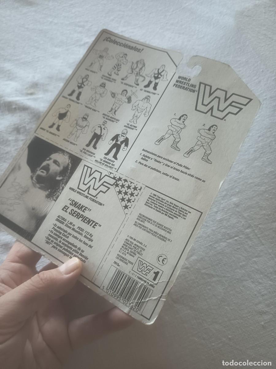 Figuras y mu&ntilde;ecos Pressing Catch: WWF SNAKE, EL SERPIENTE( HASBRO) - Foto 3