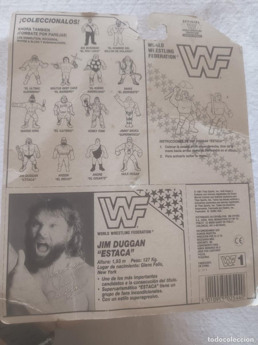 Figuras y mu&ntilde;ecos Pressing Catch: WWF JIM DUGGAN,ESTACA,( HASBRO) - Foto 2