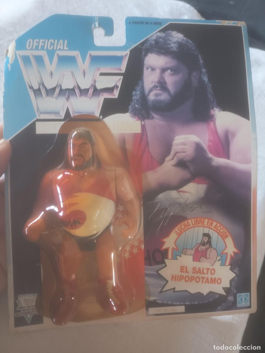 Figuras y mu&ntilde;ecos Pressing Catch: WWF EL SALTO HIPOPOTAMO,( HASBRO) - Foto 1