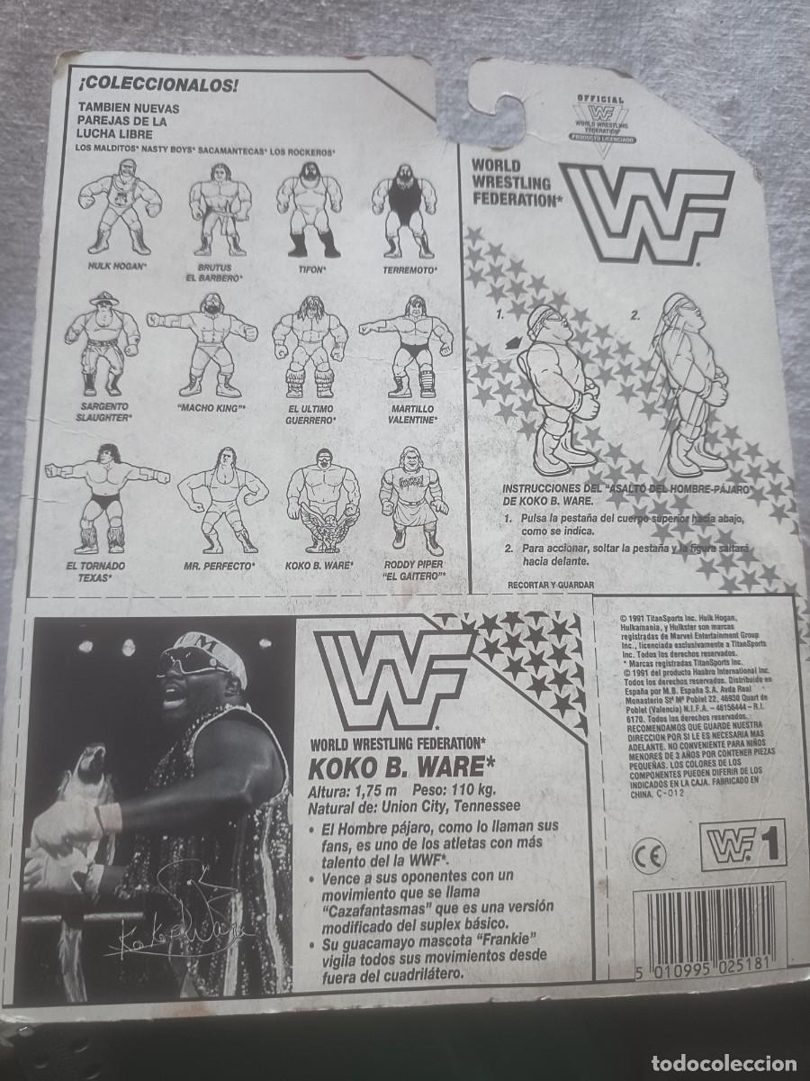 Figuras y mu&ntilde;ecos Pressing Catch: WWF KOKO WARE,( HASBRO) - Foto 2