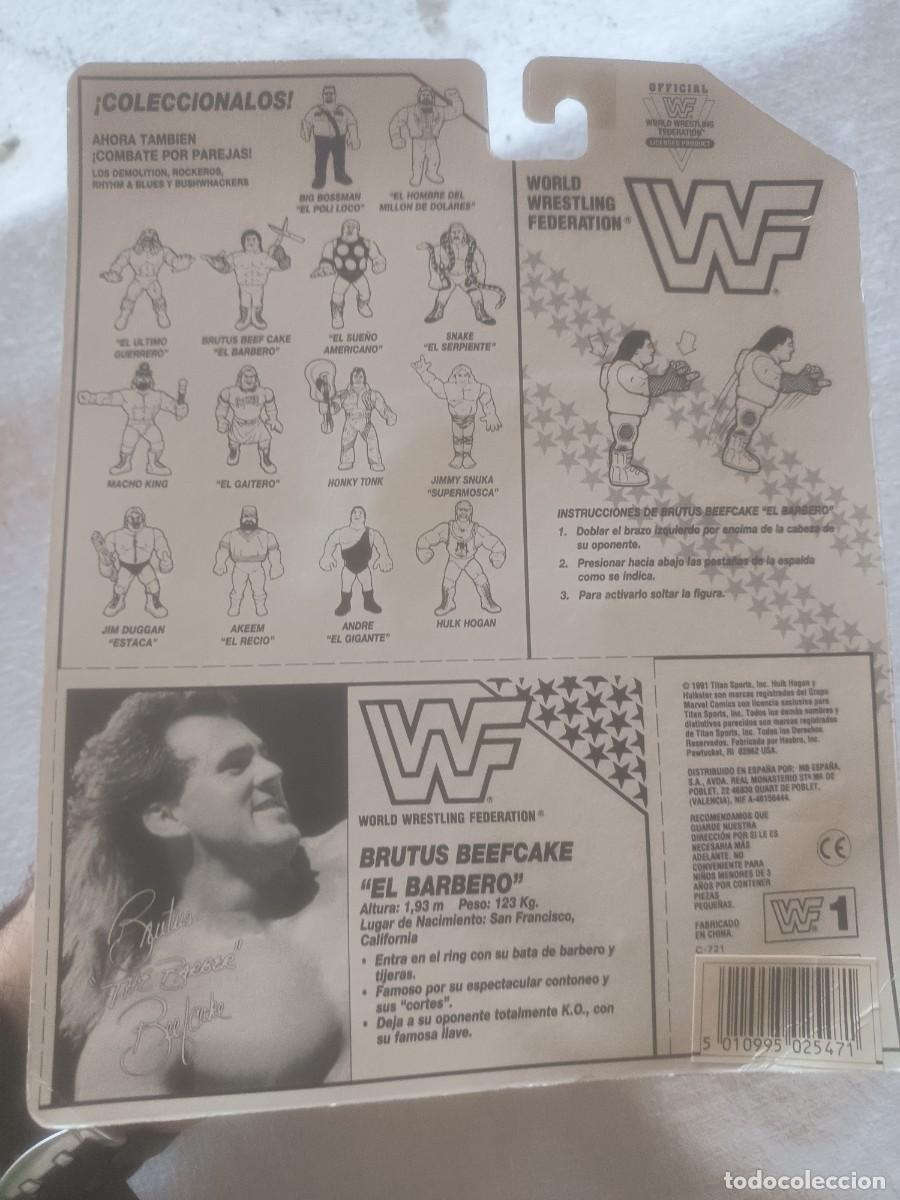Figuras y mu&ntilde;ecos Pressing Catch: WWF BRUTUS BEEFCAKE( EL BARBERO) - Foto 2