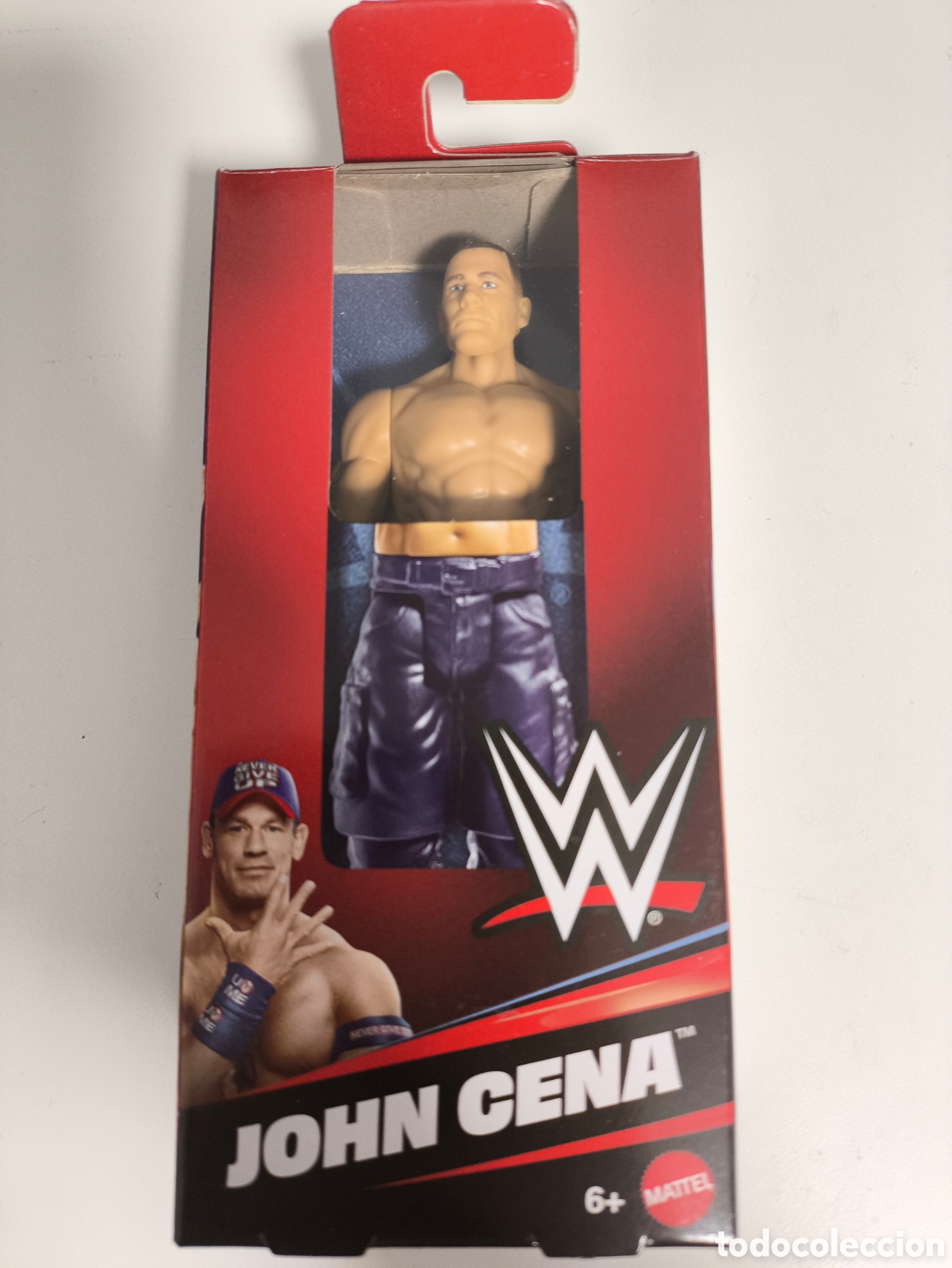 Figurines et Jouets Pressing Catch: figura 15 cm John Cena WWE Mattel nuevo