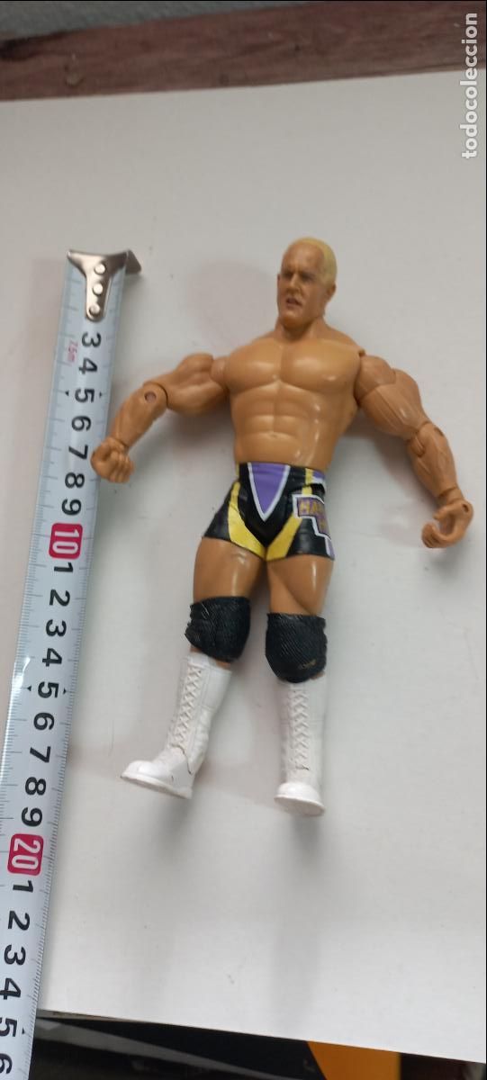 Figure e Bambolotti Pressing Catch: FIGURA luchador Hardcore Holly Ruthless Aggression Series 26 de Jakks Pacific 2003 WWE