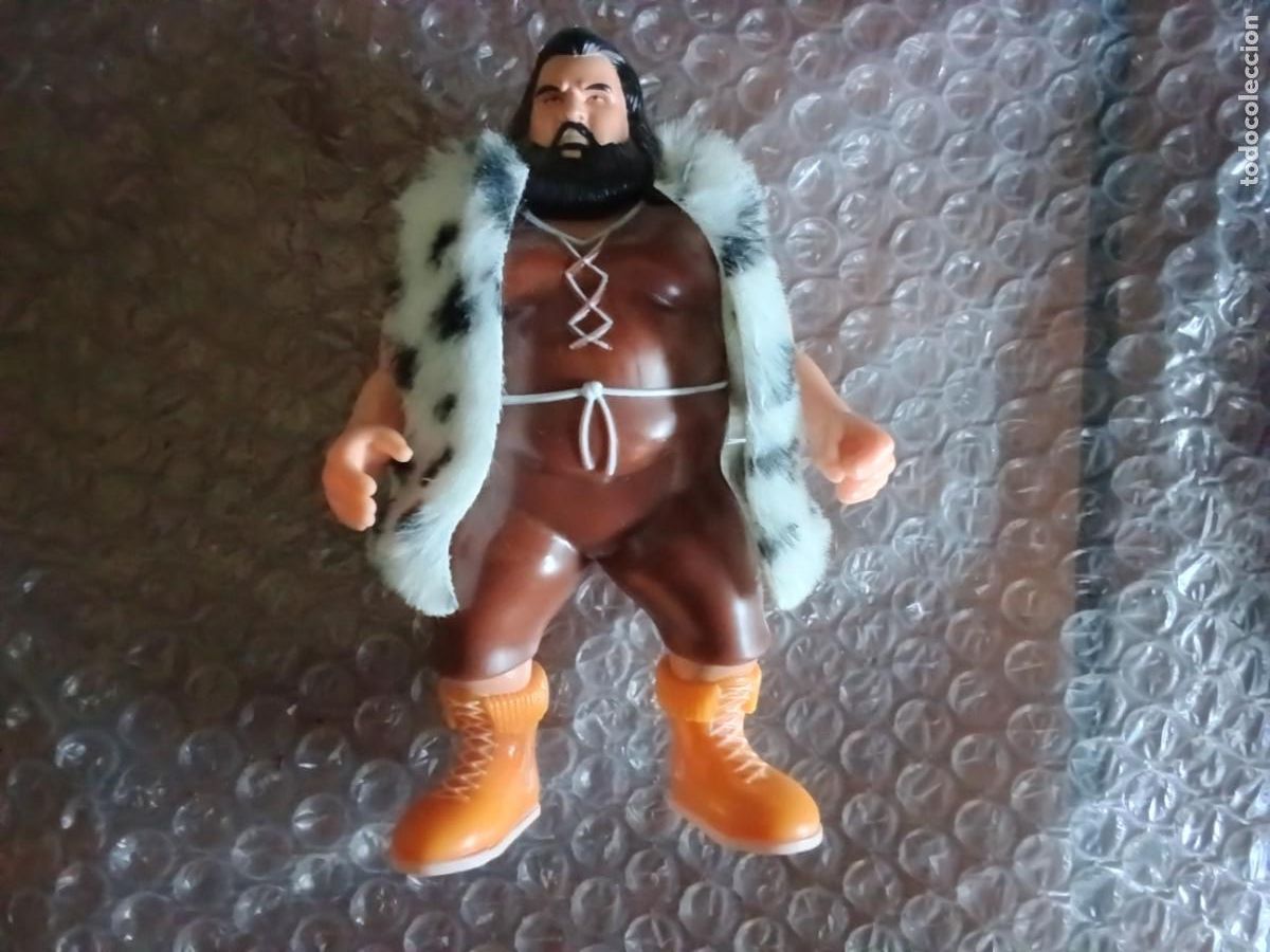 Figuras y mu&ntilde;ecos Pressing Catch: Wwf hasbro chella epic toys Giant Haystacks variante marron edici&oacute;n limitada