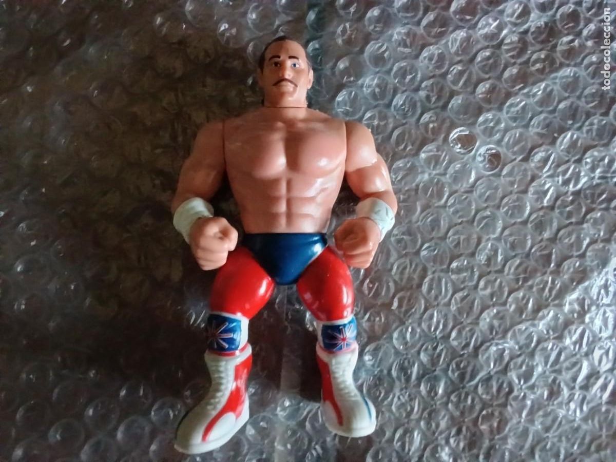 Figuras y mu&ntilde;ecos Pressing Catch: Wwf hasbro chella epic toys British Bulldog Dinamite Kid 1988