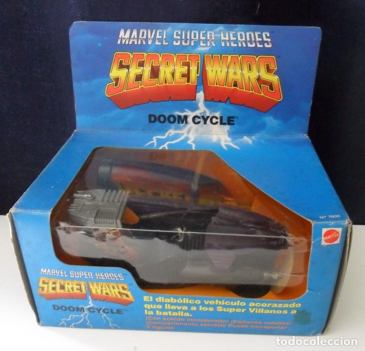 Figuras y Muñecos Secret Wars: MARVEL SECRET WARS DOOM CYCLE MATTEL FRANCE 1984 - Foto 1 - 282487748