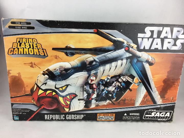 Figuras y Muñecos Secret Wars: STARWARS (Vehicles) Republic Gunship (Clone Wars) INCOMPLETO - Foto 11 - 287719288