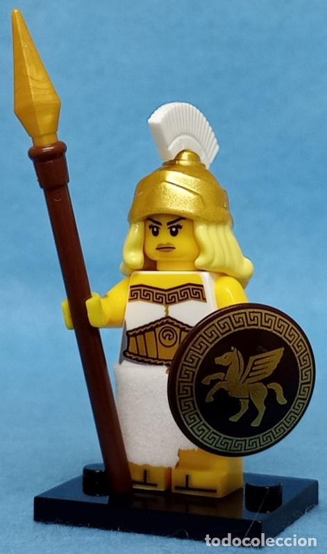 Minifigura Diosa Atenea - histórico muñeco