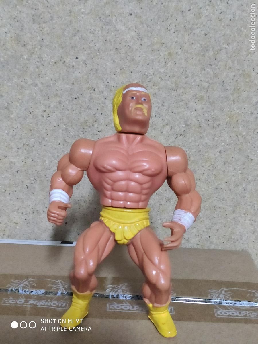 Figuras y mu&ntilde;ecos Secret Wars: hulk hogan pressing catch bootleg - Foto 1