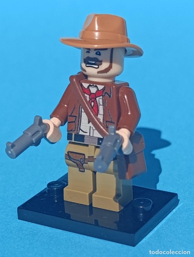 Minifigura Vaquero Cowboy v7 - Oeste muñeco