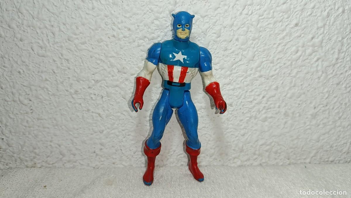 Figuras e Bonecos Secret Wars: SECRET WARS : ANTIGUA FIGURA DEL CAPITAN AMERICA MATTEL MARVEL A&Ntilde;O 1984