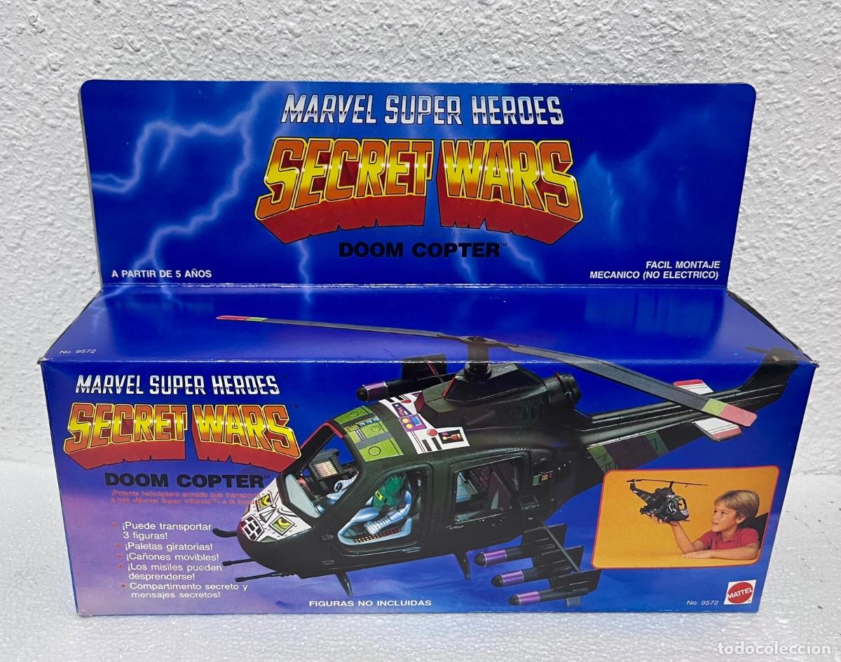 Figuras y mu&ntilde;ecos Secret Wars: MARVEL SECRET WARS: DOOM COPTER. A&Ntilde;OS 80, &iexcl;NUEVO! ORIGINAL.SIN ESTRENAR. PROCEDE DE COLECCIONISTA.