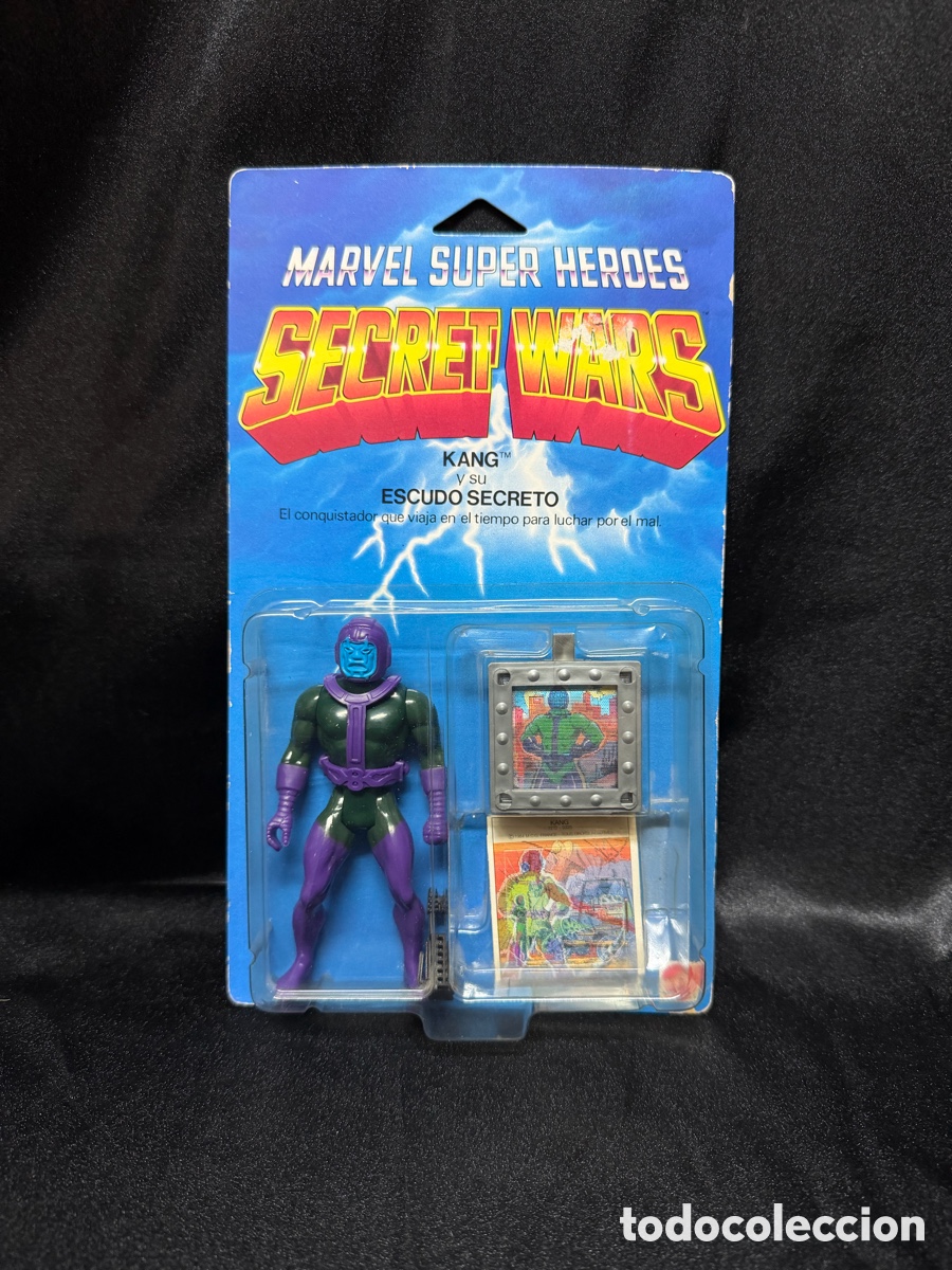 Figuras e Bonecos Secret Wars: BLISTER ORIGINAL SECRET WARS KANG Y SU ESCUDO SECRETO MARVEL