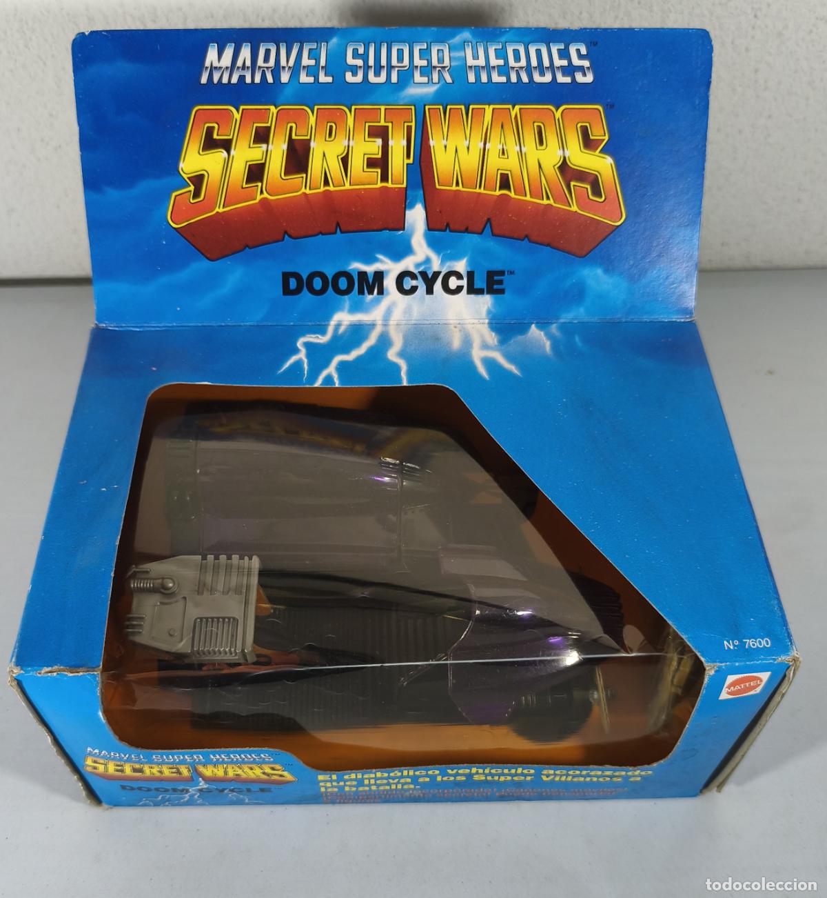 Figuras y mu&ntilde;ecos Secret Wars: SECRET WARS DOOM CYCLE, DE MATTEL, A&Ntilde;O 1985, EN CAJA. CC
