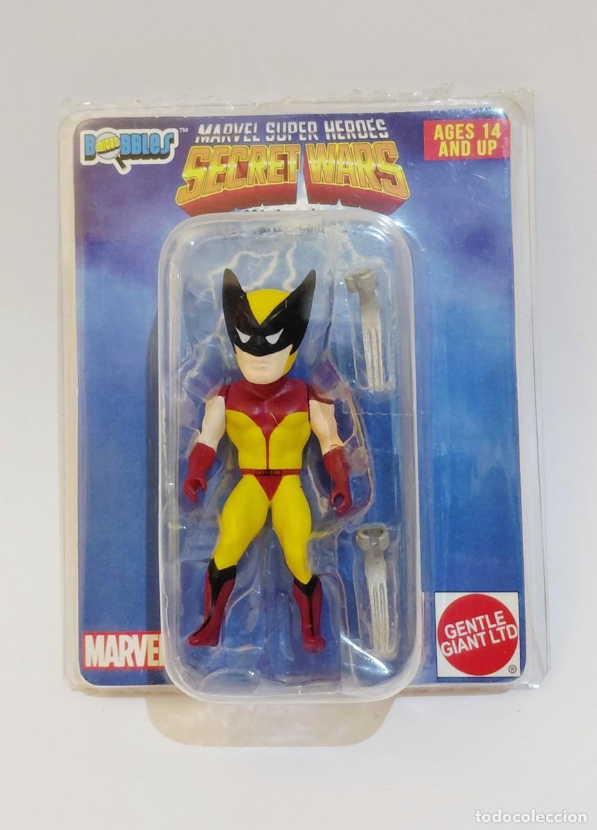 Figuras y mu&ntilde;ecos Secret Wars: MARVEL SUPER HEROES SECRET WARS MICRO BOBBLES WOLVERINE GENTLE GIANT LTD.