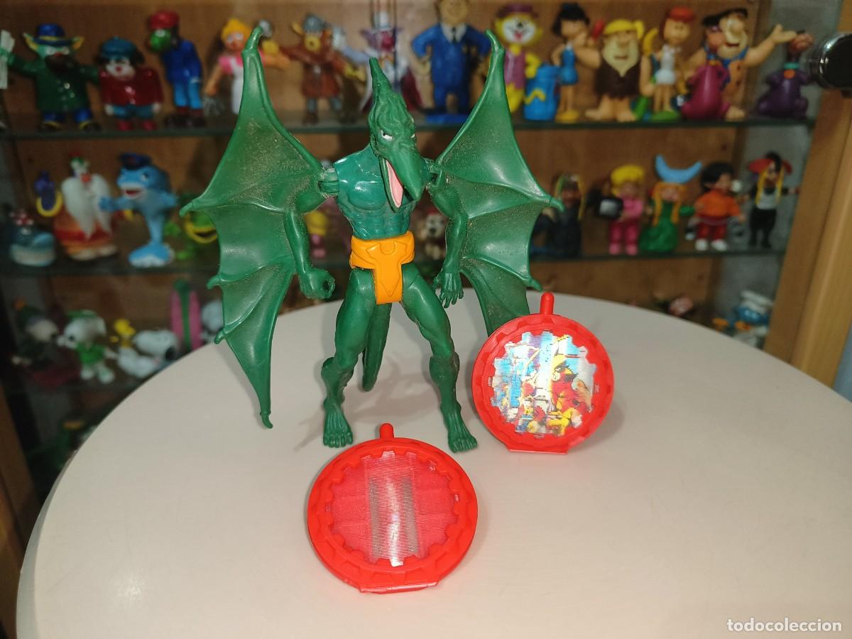 Figuras y mu&ntilde;ecos Secret Wars: Ocasion ! Figuras Sauron Marvel X-Men Toy Bizz + 2 escudos marvel ( 1 holografico ) Secret wars