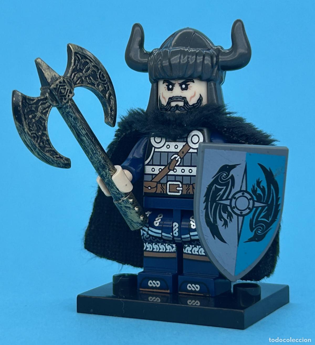 Figuras y mu&ntilde;ecos Secret Wars: Vikingo v2 (Vikings) minifigura mu&ntilde;eco medieval figura compatible juguete coleccionable nueva