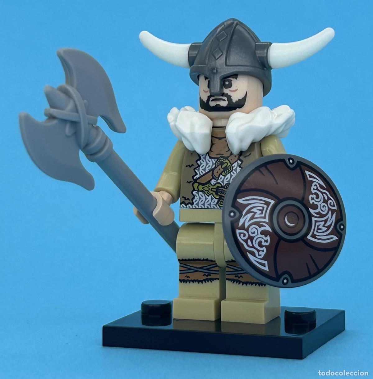 Figuras y mu&ntilde;ecos Secret Wars: Vikingo v3 (Vikings) minifigura mu&ntilde;eco medieval figura compatible juguete coleccionable nueva