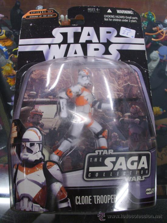 Figuras y mu&ntilde;ecos Star Wars: Star Wars The Saga Collection - Clone Trooper - Foto 1