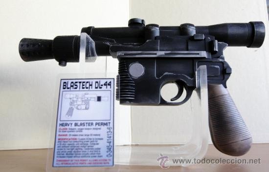 Replica Del Blaster De Han Solo A Tamano Real Sold Through Direct Sale