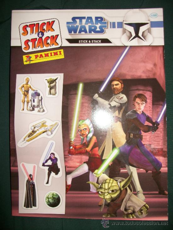 Figuras y mu&ntilde;ecos Star Wars: STICK & STACK PANINI STAR WARS - NUEVO - SIN USO - - Foto 1