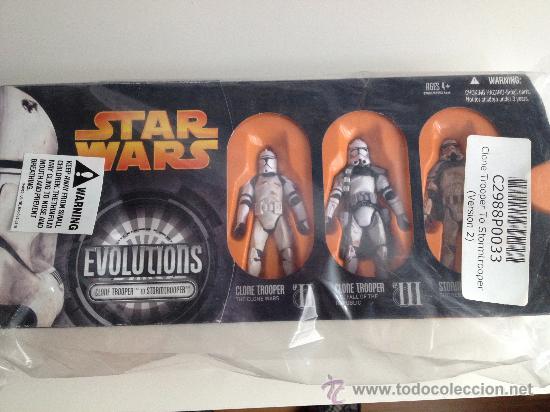 Figuras y mu&ntilde;ecos Star Wars: Clone trooper to stormtrooper evolutions - Foto 1