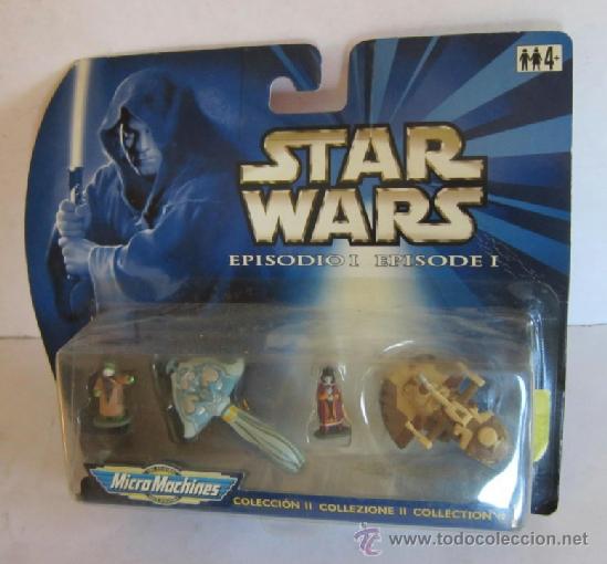 Figuras y mu&ntilde;ecos Star Wars: STAR WARS MICRO MACHINES, COLECCION II, EN BLISTER. CC - Foto 1