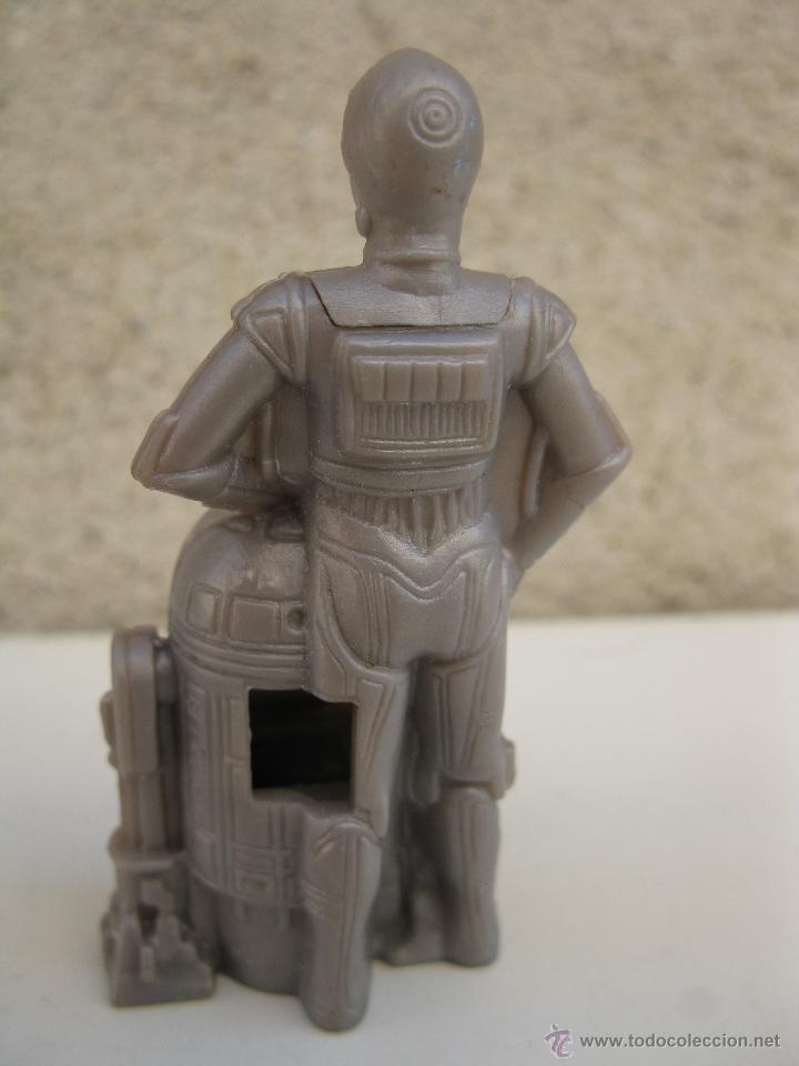 Figuras y mu&ntilde;ecos Star Wars: C3PO Y R2D2 - STAR WARS - FIGURA DE PL&Aacute;STICO CON VISOR - KELLOGS - KELLOGS. - Foto 2