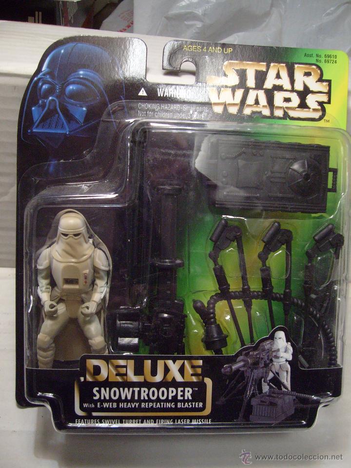 Figuras y mu&ntilde;ecos Star Wars: STAR WARS SNOW TROOPER DE LUXE - Foto 1