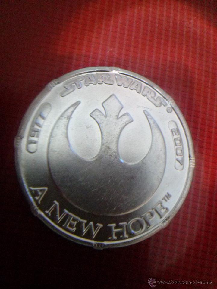 Figuras y mu&ntilde;ecos Star Wars: FICHA ,MONEDA DE STAR WARS - Foto 2
